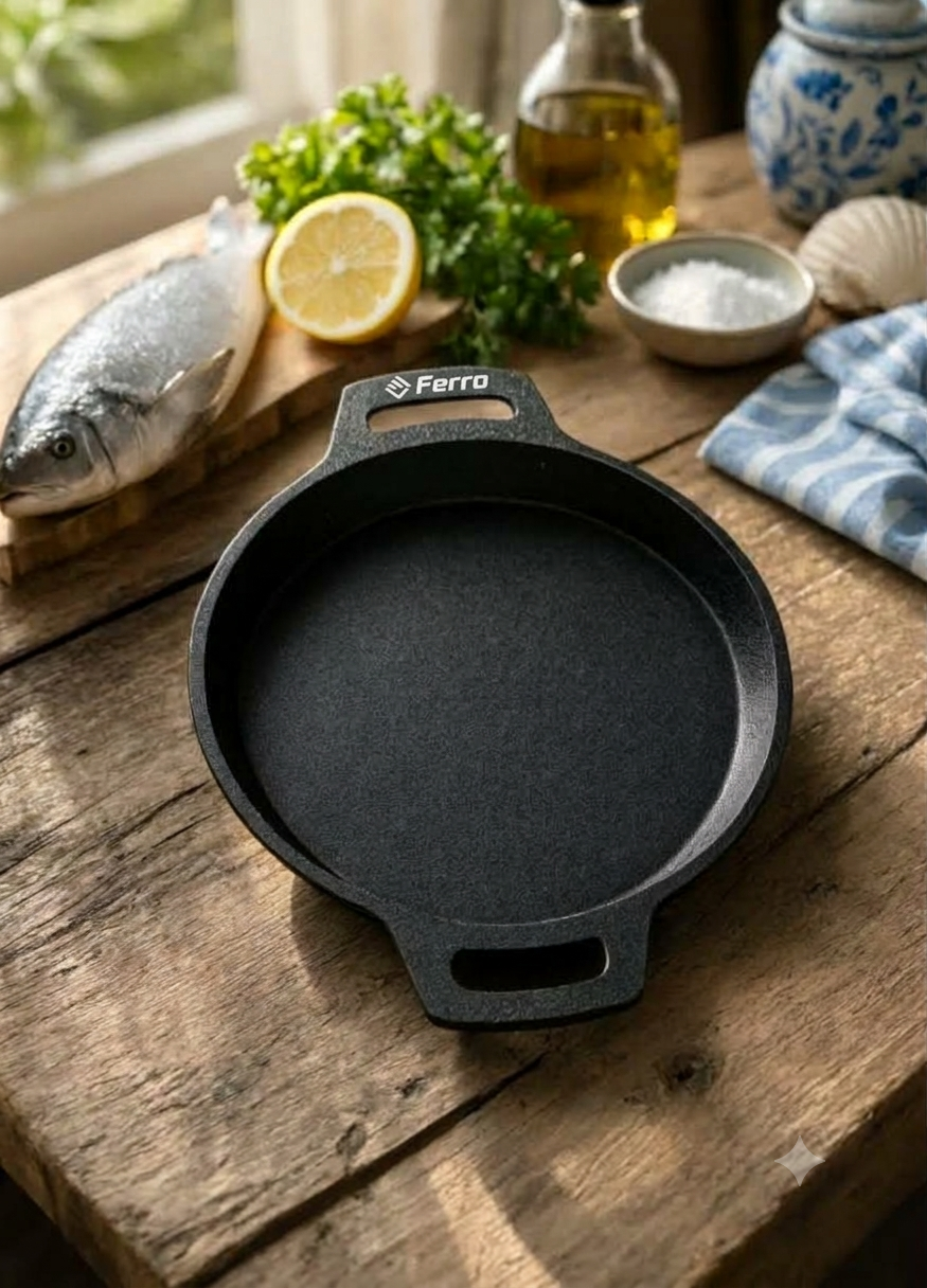 Ferro Cast Iron Fish Pan product image