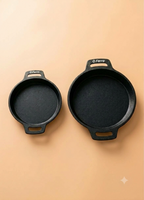 Ferro Cast Iron Fish Pans in small and large sizes