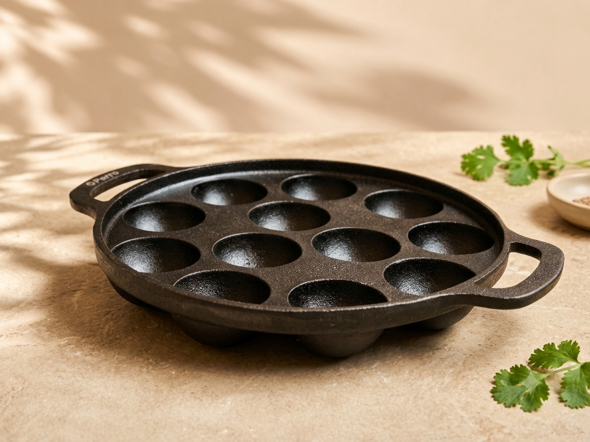 Ferro cast iron Appampatra 12 pits lifestyle product image