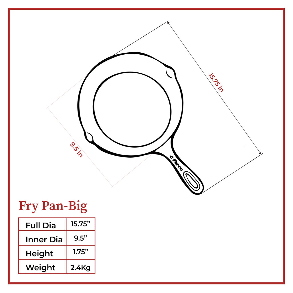 Fry Pan Big dimensions