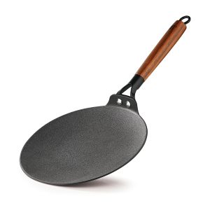 9 in (23 cm) Cast-Iron Roti Tawa
