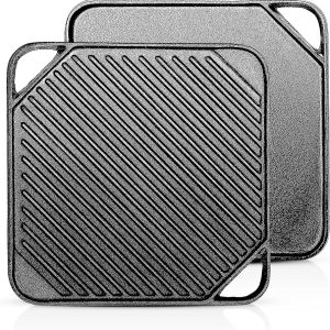 10 in (25 cm) Cast-Iron Grill Square