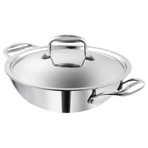 22 cm Cast-Iron Kadai